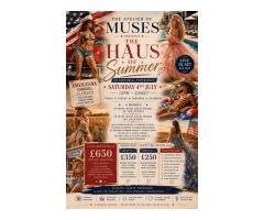 The Atelier of Muses presents: The Haus of Summer – An Editorial Experience sábado 4 de julio