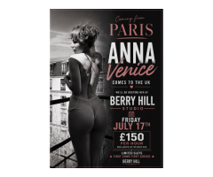 Anna Venice en Berry Hill Studio – Viernes 17 de julio